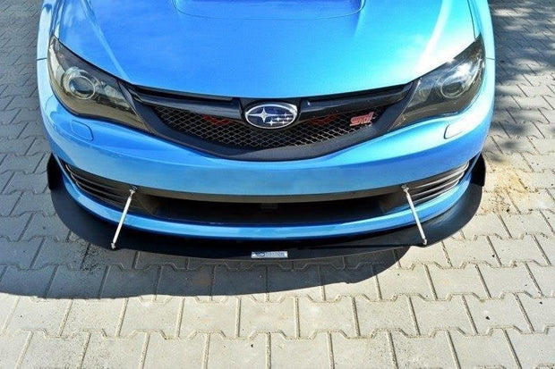 Front Racing Splitter för Subaru Impreza WRX STI Mk3