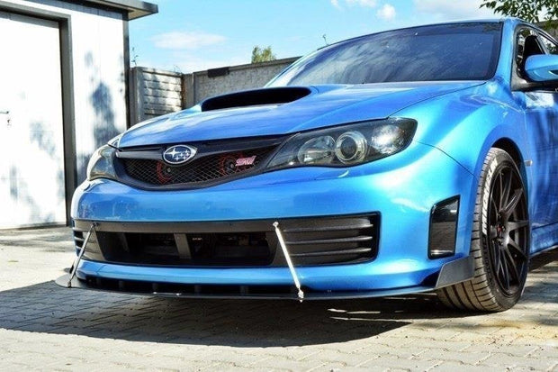 Front Racing Splitter för Subaru Impreza WRX STI Mk3