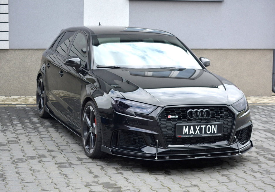 Front Racing Splitter V.2 för Audi RS3 Sportback 8V Facelift