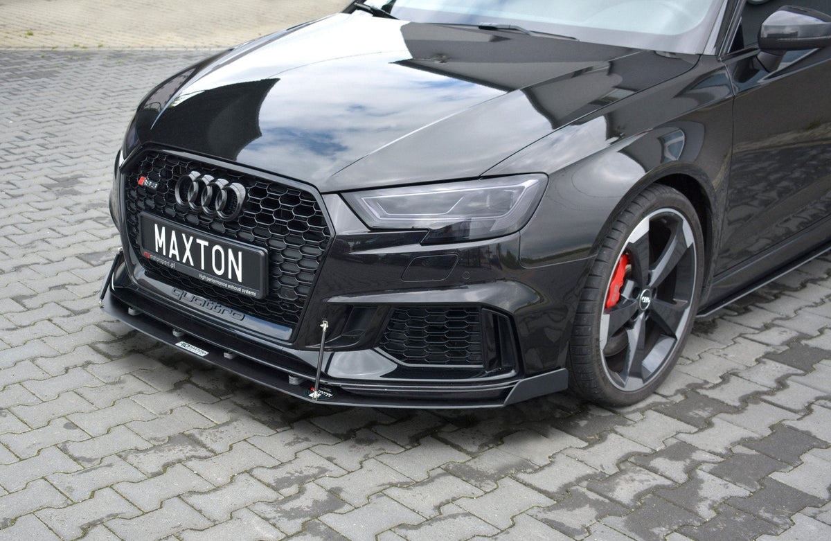 Front Racing Splitter V.2 för Audi RS3 Sportback 8V Facelift