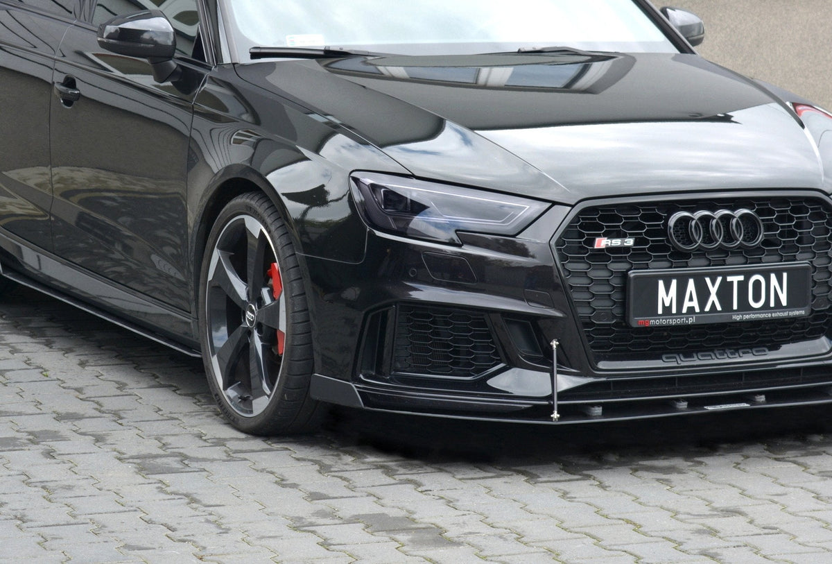 Front Racing Splitter V.2 för Audi RS3 Sportback 8V Facelift