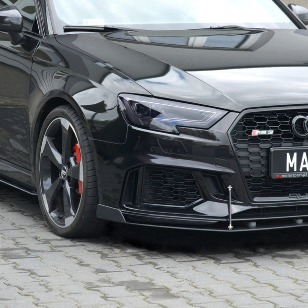 Front Racing Splitter V.2 för Audi RS3 Sportback 8V Facelift