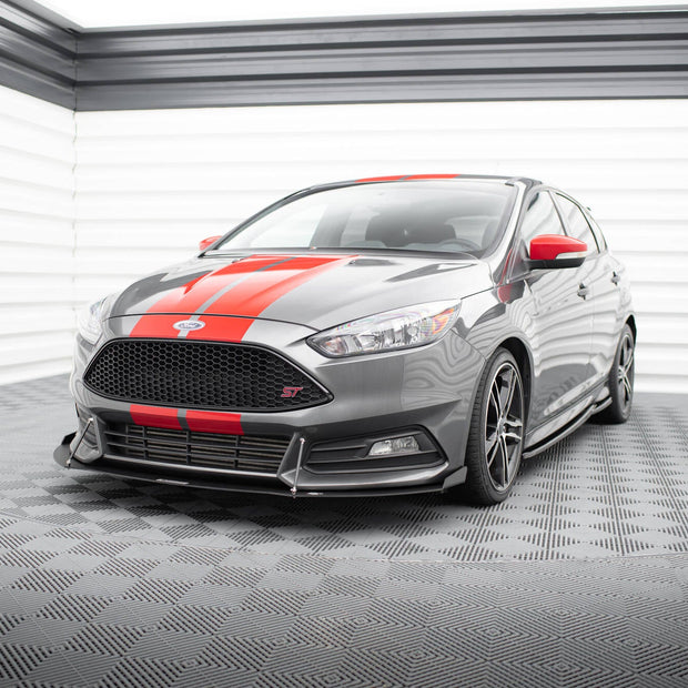 Racing Frontläpp V.2 för Ford Focus ST Mk3 Facelift