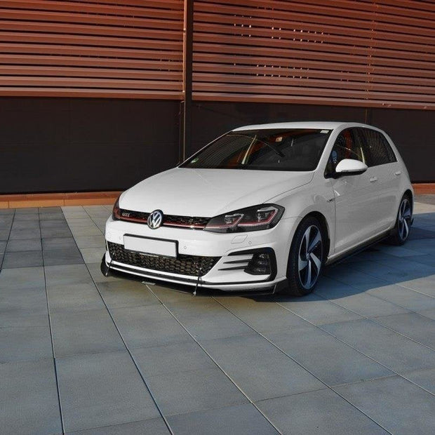 Front Racing Splitter V.2 för Volkswagen Golf GTI / GTD Mk7 Facelift