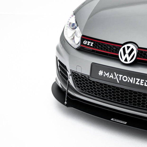 Front Racing Splitter för Volkswagen Golf Mk6 GTI 35TH