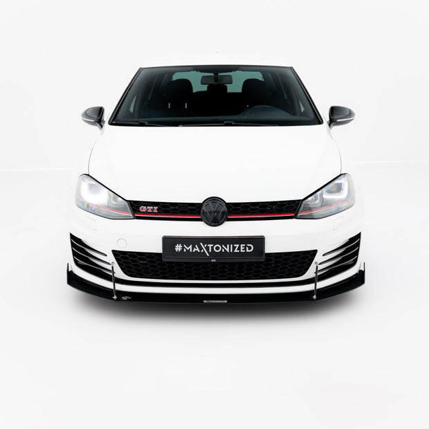 Front Racing Splitter för Volkswagen Golf GTI / GTD Mk7