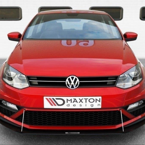 Front Racing Splitter för Volkswagen Polo GTI Mk5 Facelift