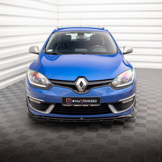 Frontläpp för Renault Megane GT Line Grandtour Mk3 Facelift