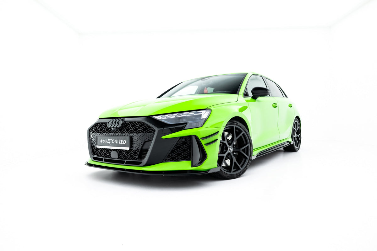 Street Pro Frontläpp + Flaps för Audi RS3 Sportback 8Y Facelift