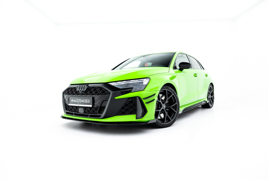 Street Pro Frontläpp + Flaps för Audi RS3 Sportback 8Y Facelift
