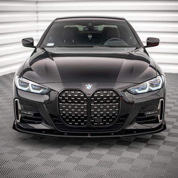Street Pro Frontläpp + Flaps för BMW 4 M-Pack / M440i G22 / G23 / G22 Facelift / G23 Facelift