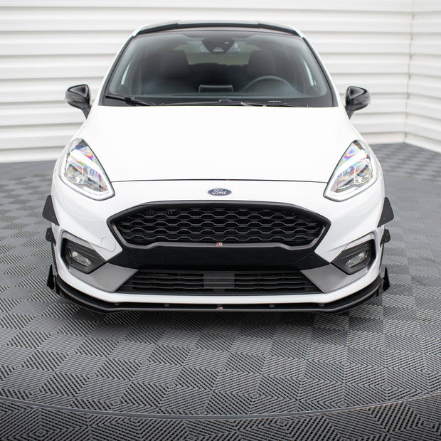 Street Pro Frontläpp + Flaps för Ford Fiesta Mk8 ST / ST-Line
