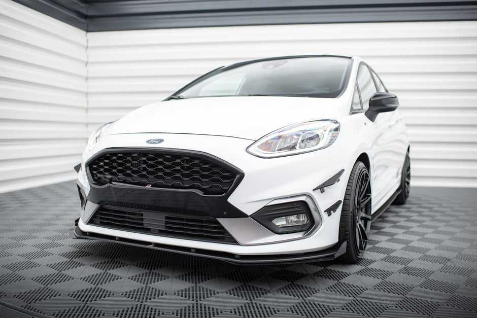 Street Pro Frontläpp + Flaps för Ford Fiesta Mk8 ST / ST-Line