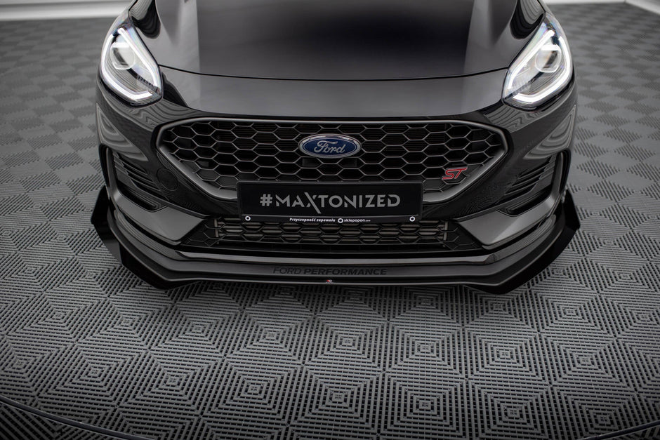 Street Pro Frontläpp + Flaps för Ford Fiesta ST Mk8 Facelift