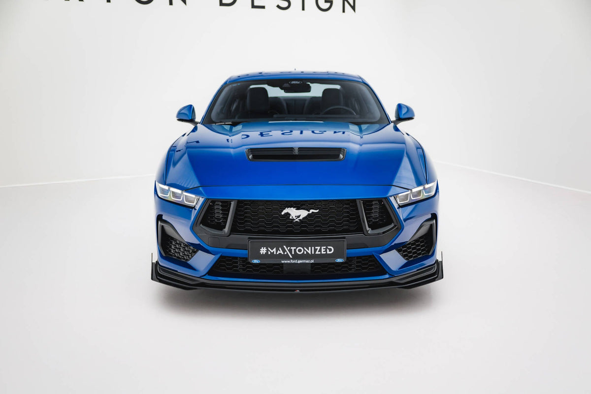 Maxton Design Street Pro frontläpp + flaps – Ford Mustang GT Mk7