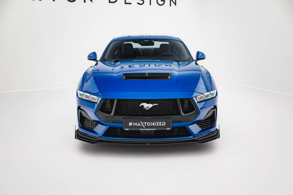Maxton Design Street Pro frontläpp + flaps Ford Mustang GT Mk7 – bild 2