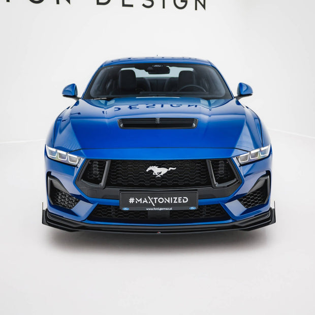 Maxton Design Street Pro frontläpp + flaps – Ford Mustang GT Mk7
