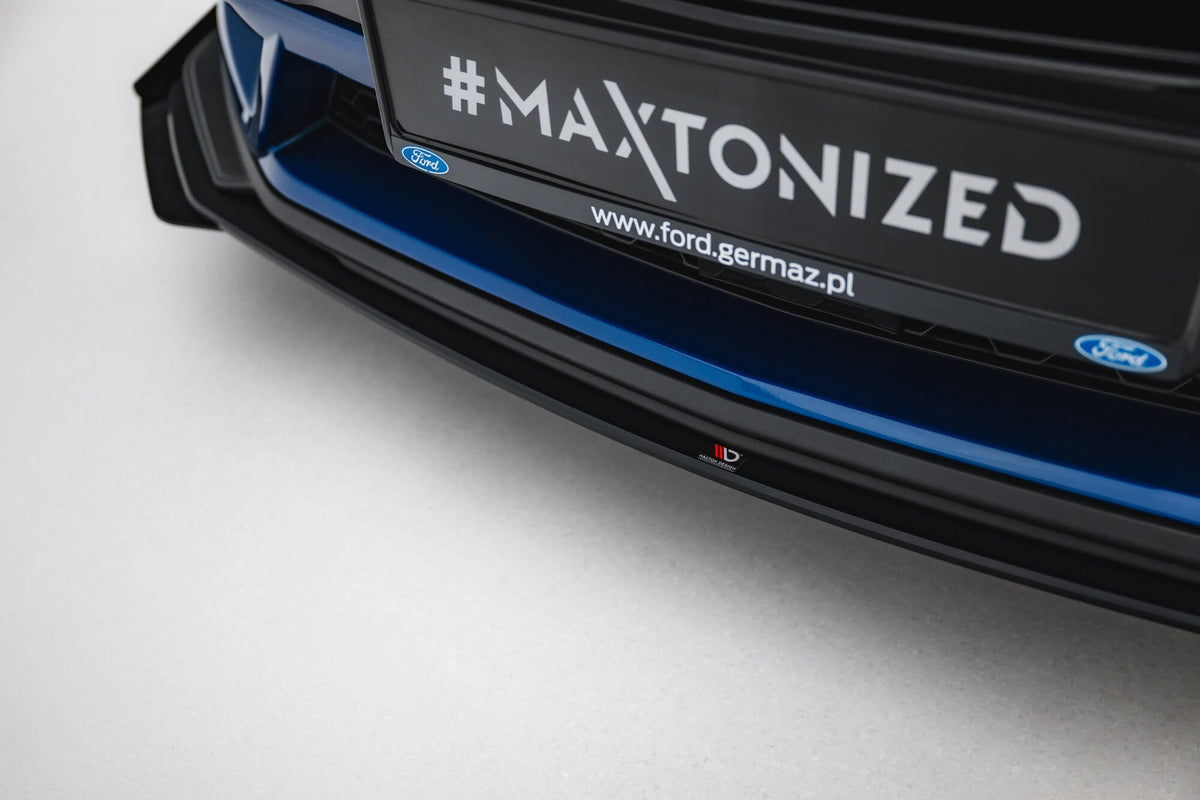 Maxton Design Street Pro frontläpp + flaps – Ford Mustang GT Mk7
