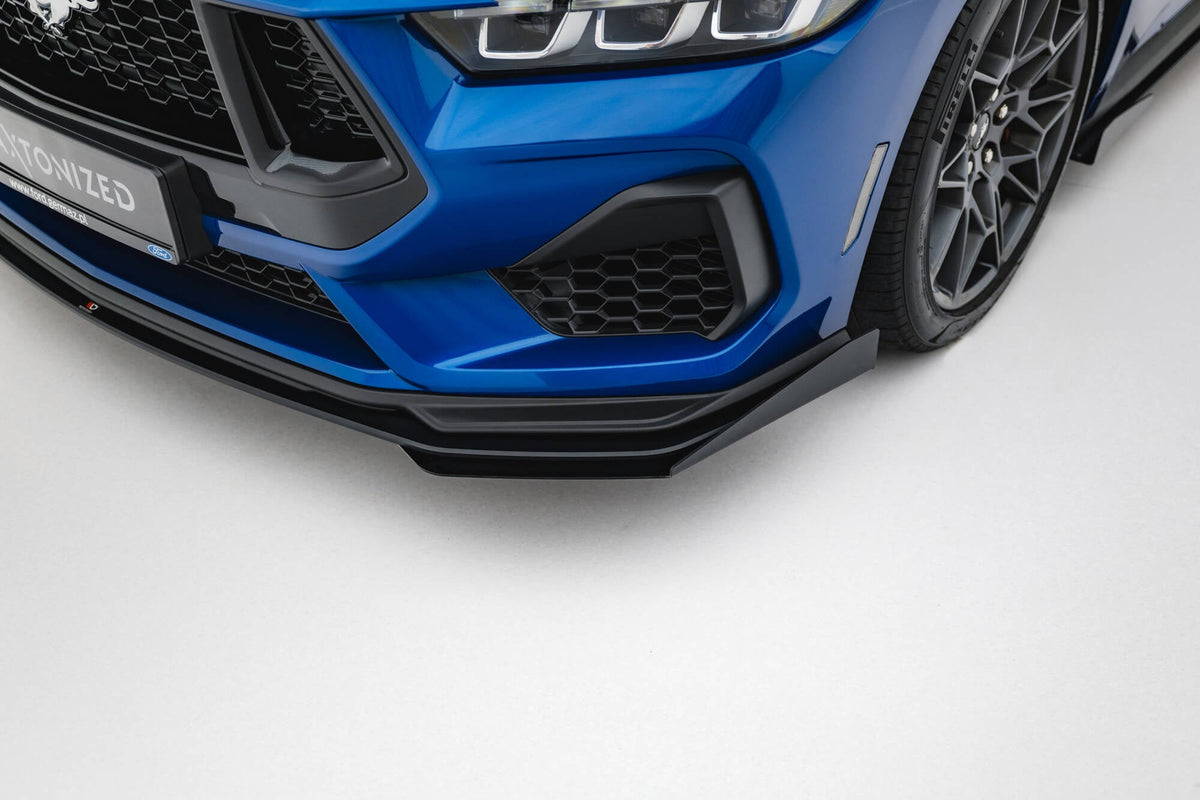 Maxton Design Street Pro frontläpp + flaps – Ford Mustang GT Mk7