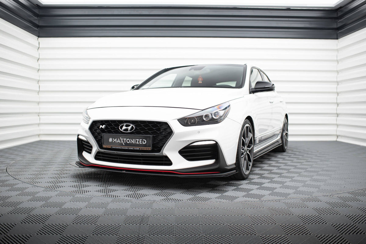 Street Pro Frontläpp + Flaps för Hyundai I30 N Mk3 Hatchback / Fastback