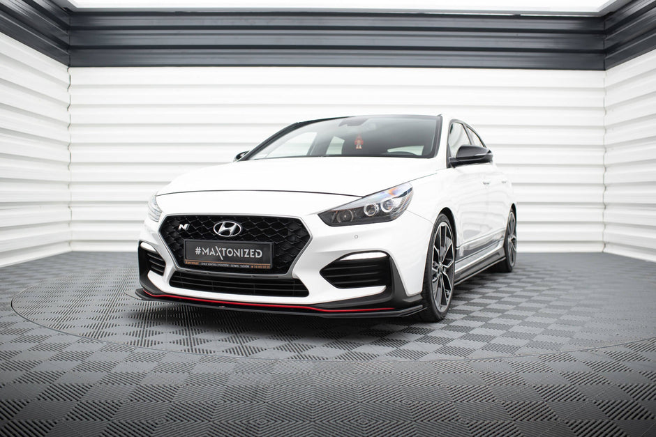 Street Pro Frontläpp + Flaps för Hyundai I30 N Mk3 Hatchback / Fastback