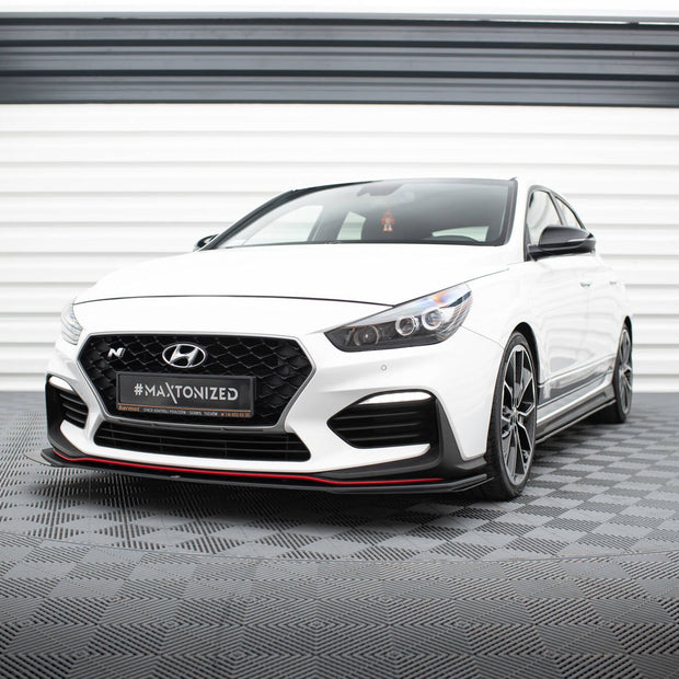 Street Pro Frontläpp + Flaps för Hyundai I30 N Mk3 Hatchback / Fastback