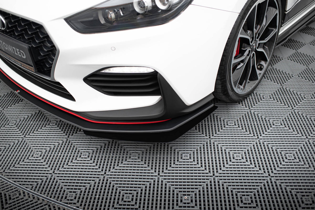 Street Pro Frontläpp + Flaps för Hyundai I30 N Mk3 Hatchback / Fastback