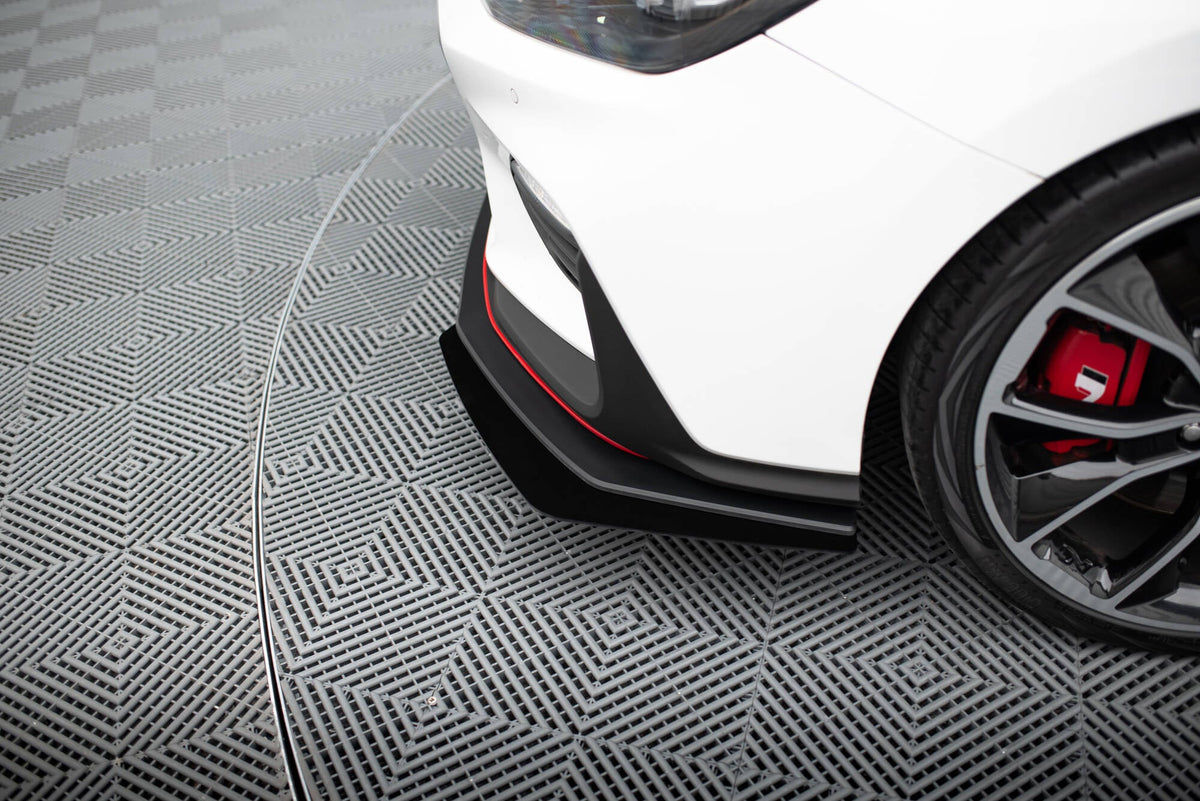 Street Pro Frontläpp + Flaps för Hyundai I30 N Mk3 Hatchback / Fastback