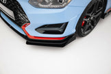 Street Pro Frontläpp + Flaps för Hyundai Veloster N Mk2