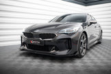 Street Pro Frontläpp + Flaps för Kia Stinger GT / GT-Line / Standard Mk1