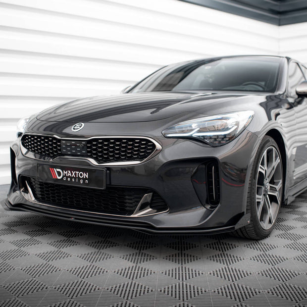 Street Pro Frontläpp + Flaps för Kia Stinger GT / GT-Line / Standard Mk1