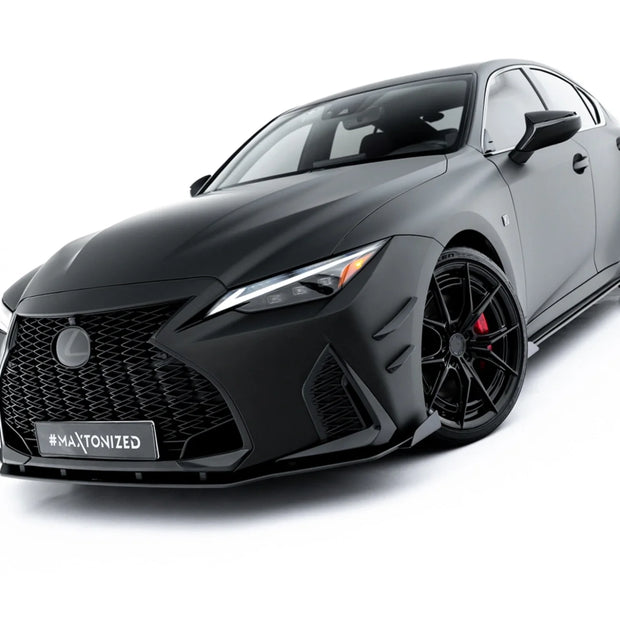Street Pro Frontläpp + Flaps för Lexus IS 500 Mk3 Facelift 2 (XE30)