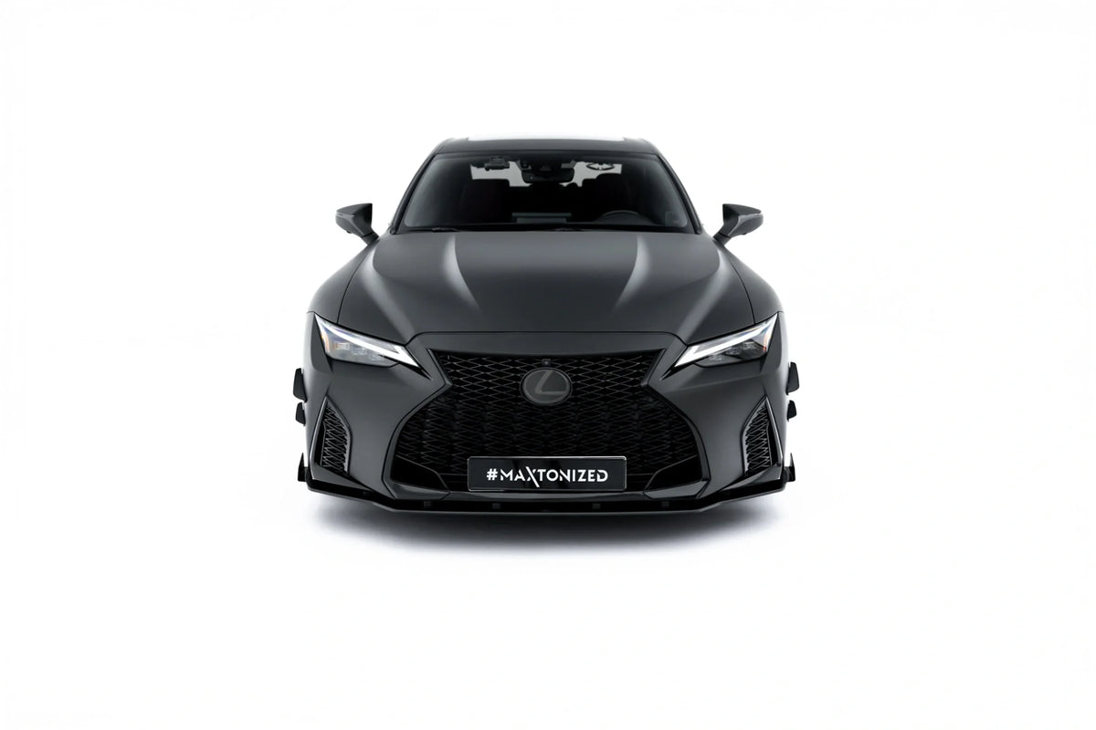 Street Pro Frontläpp + Flaps för Lexus IS 500 Mk3 Facelift 2 (XE30)