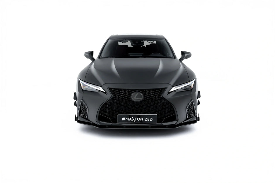 Street Pro Frontläpp + Flaps för Lexus IS 500 Mk3 Facelift 2 (XE30)
