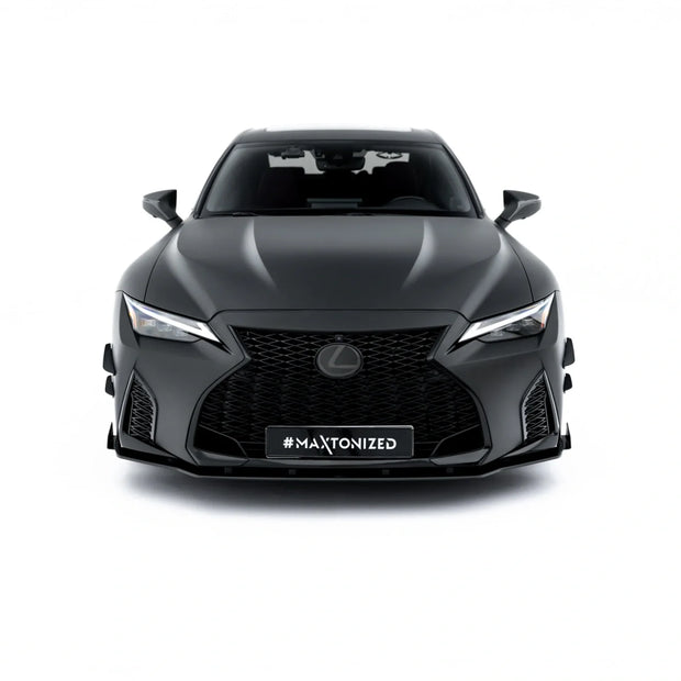 Street Pro Frontläpp + Flaps för Lexus IS 500 Mk3 Facelift 2 (XE30)