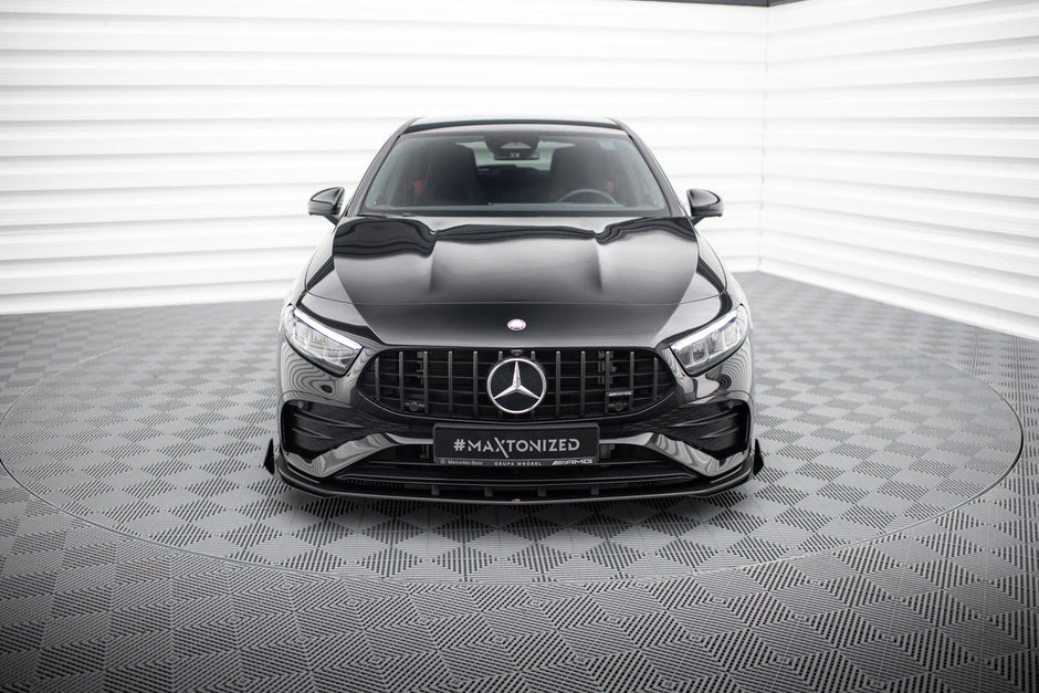Street Pro Frontläpp + Flaps för Mercedes-AMG A35 W177 Facelift