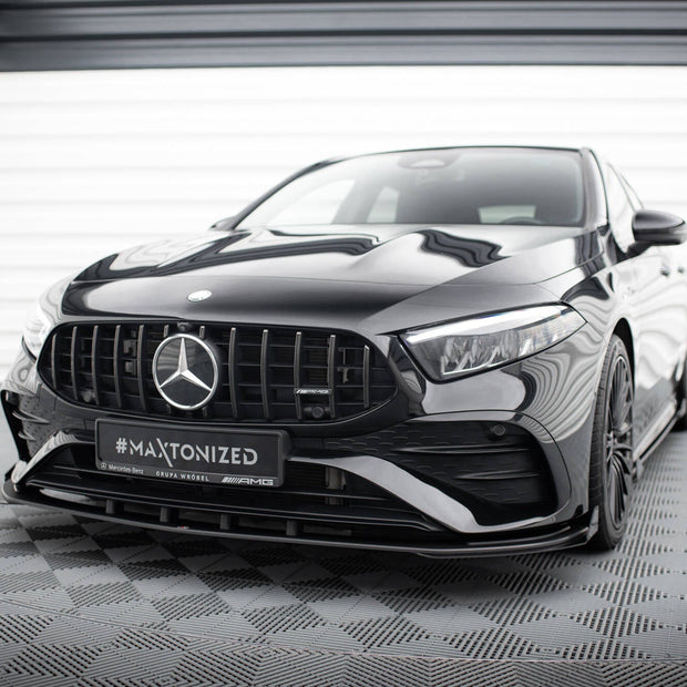 Street Pro Frontläpp + Flaps för Mercedes-AMG A35 W177 Facelift