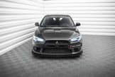 Street Pro Frontläpp + Flaps för Mitsubishi Lancer EVO X