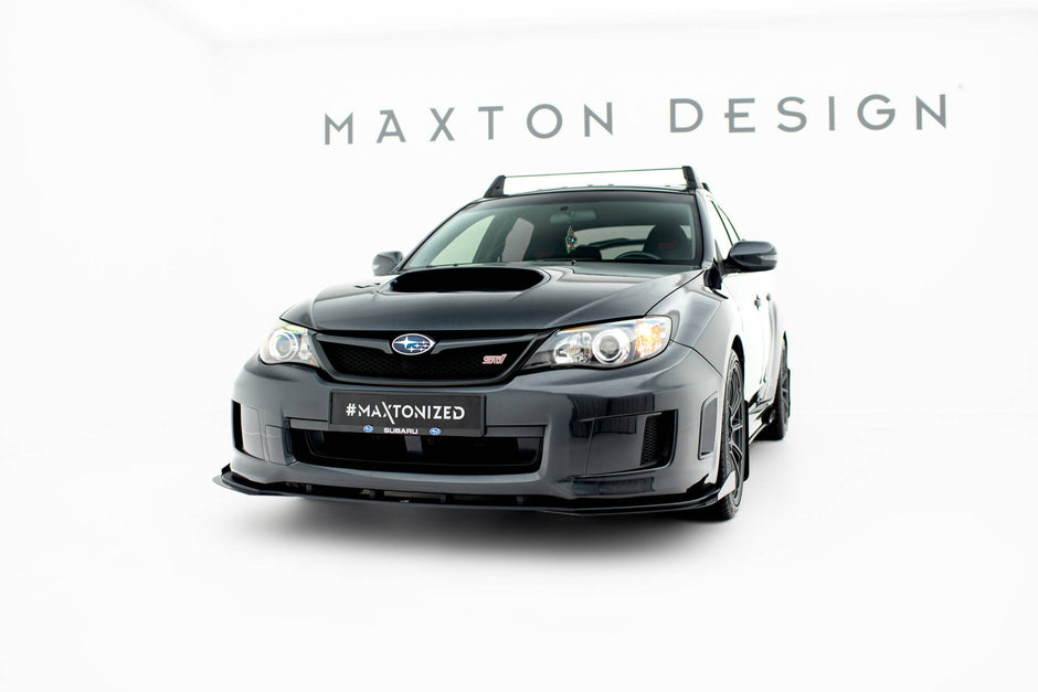 Street Pro Frontläpp + Flaps för Subaru Impreza WRX STI Mk3 Facelift