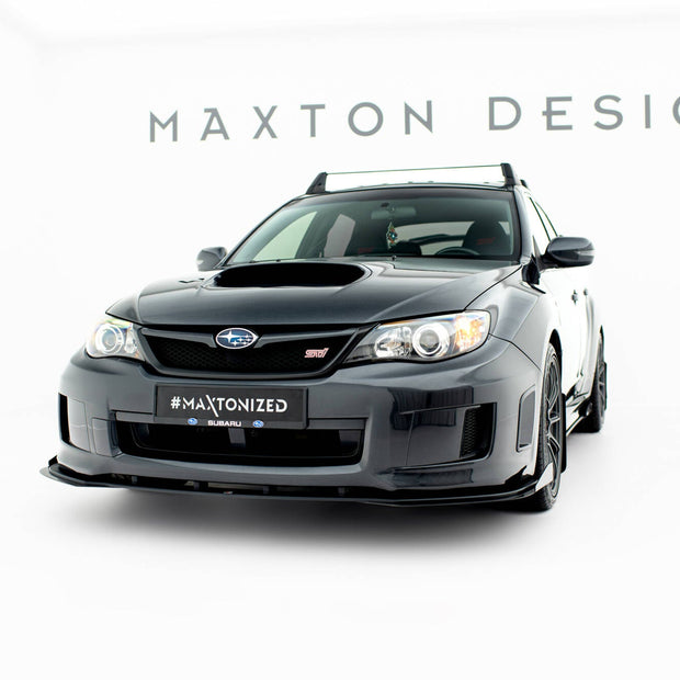 Street Pro Frontläpp + Flaps för Subaru Impreza WRX STI Mk3 Facelift