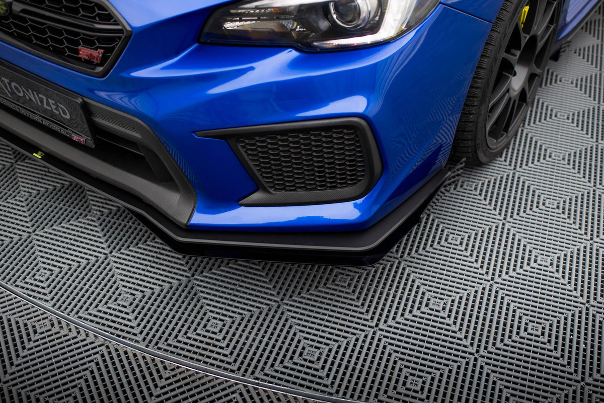 Street Pro Frontläpp + Flaps för Subaru WRX STI Mk1 Facelift