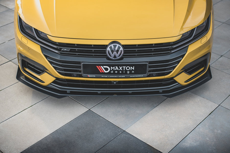 Street Pro Frontläpp + Flaps för Volkswagen Arteon R-Line Sedan / Shooting Brake Mk1