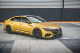 Street Pro Frontläpp + Flaps för Volkswagen Arteon R-Line Sedan / Shooting Brake Mk1