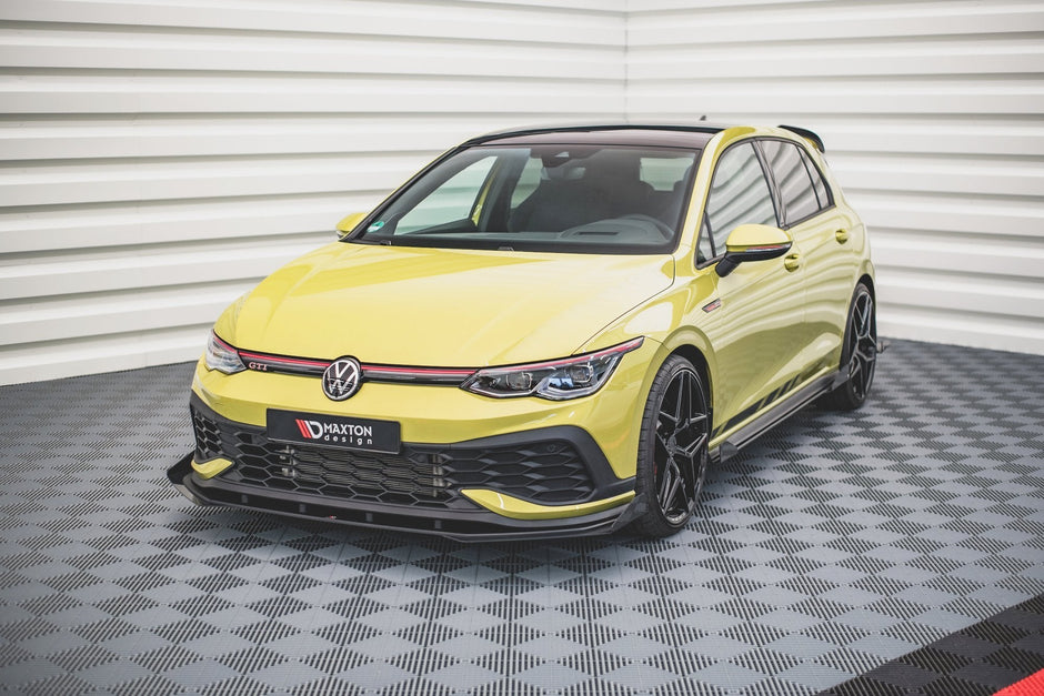 Street Pro Frontläpp + Flaps för Volkswagen Golf GTI Clubsport Mk8