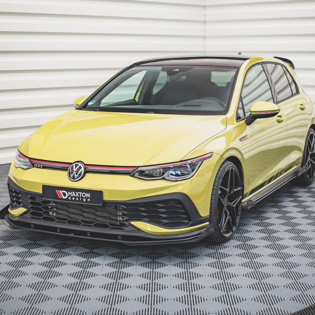 Street Pro Frontläpp + Flaps för Volkswagen Golf GTI Clubsport Mk8