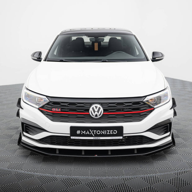Street Pro Frontläpp + Flaps för Volkswagen Jetta GLI Mk7