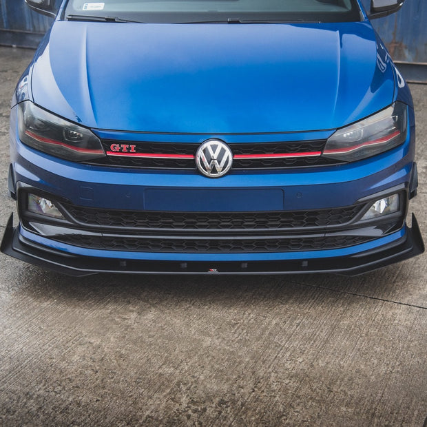 Street Pro Frontläpp + Flaps för Volkswagen Polo GTI Mk6