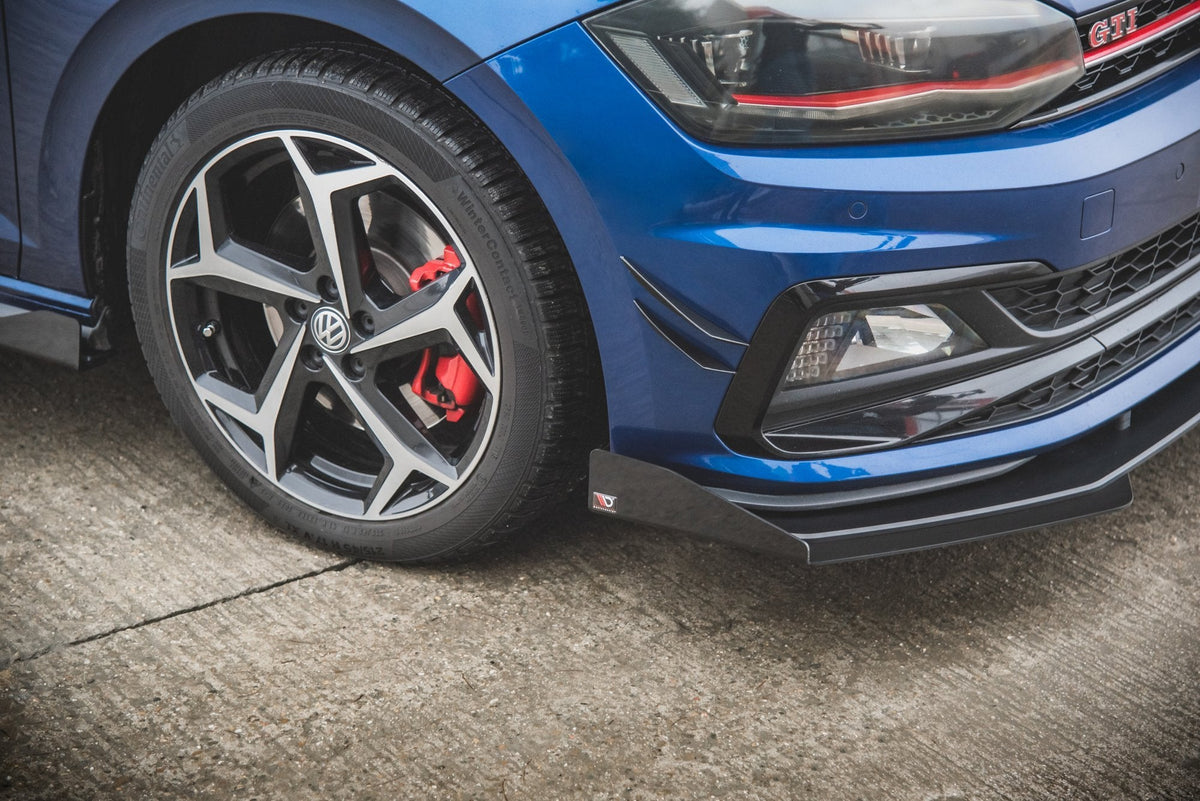 Street Pro Frontläpp + Flaps för Volkswagen Polo GTI Mk6