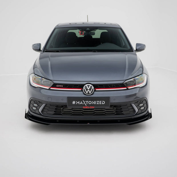 Street Pro Frontläpp + Flaps för Volkswagen Polo GTI Mk6 Facelift