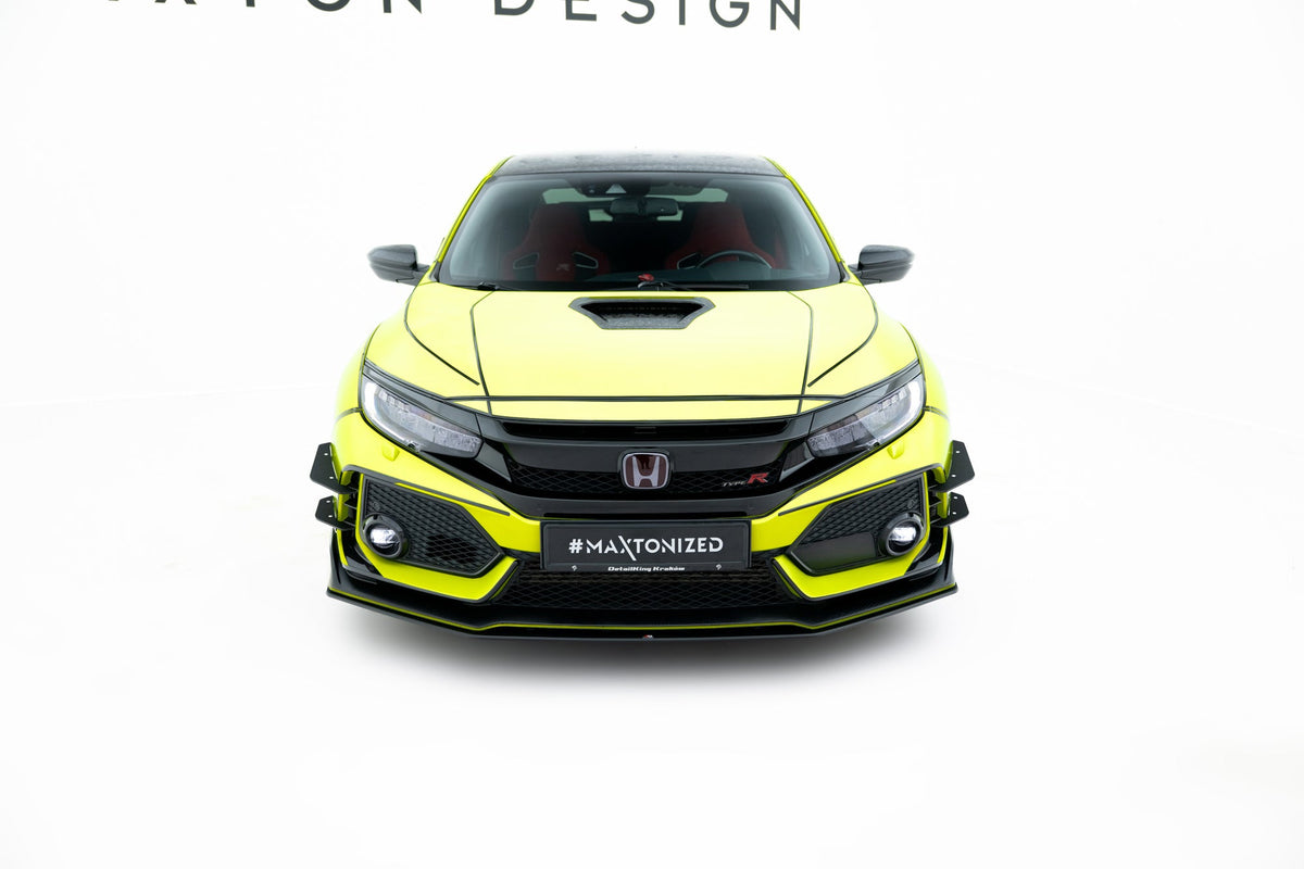 Street Pro Frontläpp V.2 för Honda Civic Type-R Mk10 / Mk10 Facelift
